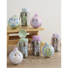 將圖片載入圖庫檢視器 Skip Hop Besties Squad Stainless Steel Straw Bottle - Dino