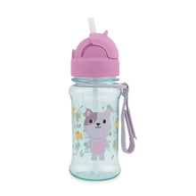 將圖片載入圖庫檢視器 Skip Hop Besties Squad Tritan Renew Straw Bottle - Cat