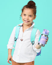 將圖片載入圖庫檢視器 Skip Hop Spark Style Stainless Steel Straw Bottle - Seashell