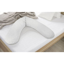 將圖片載入圖庫檢視器 Theraline Muslin Maternity & Nursing Pillow Cover - Light Grey