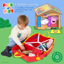 將圖片載入圖庫檢視器 Trunki Peppa Pig x Trunki Ride - On Suitcase