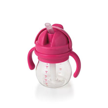 將圖片載入圖庫檢視器 OXO Tot Grow Straw Cup With Handles 6Oz - Pink