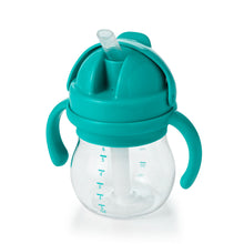 將圖片載入圖庫檢視器 OXO Tot Grow Straw Cup With Handles 6Oz - Teal