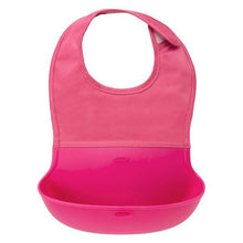 Load image into Gallery viewer, OXO Tot Roll Up Bib - Pink