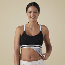 Load image into Gallery viewer, Bravado Designs Clip and Pump Hands-Free Nursing Bra Accessory - Sustainable - Black S