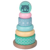 Bubble Wooden Stacking Rings