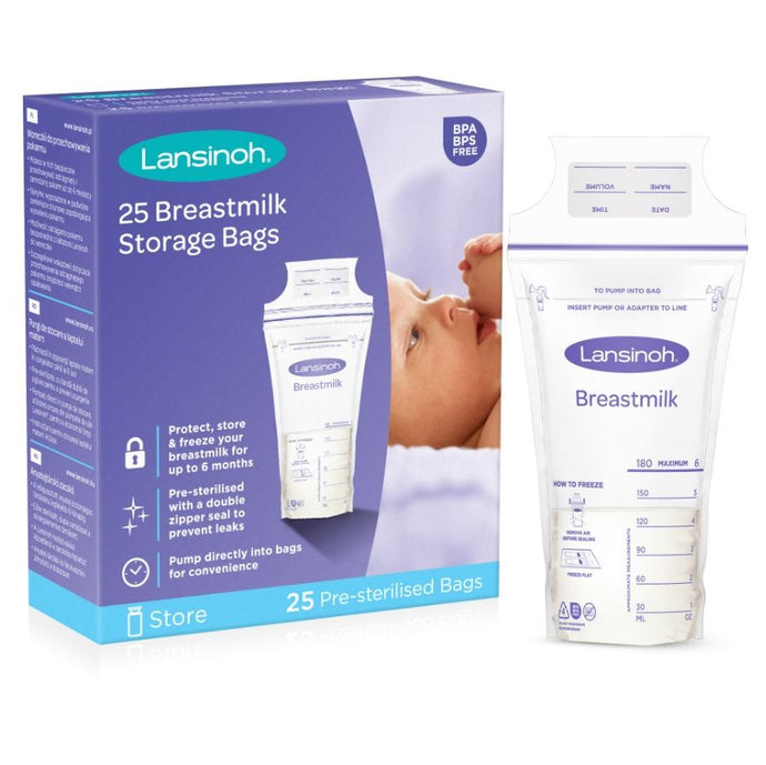 Lansinoh Breastmilk Storage Bag - 25 bags