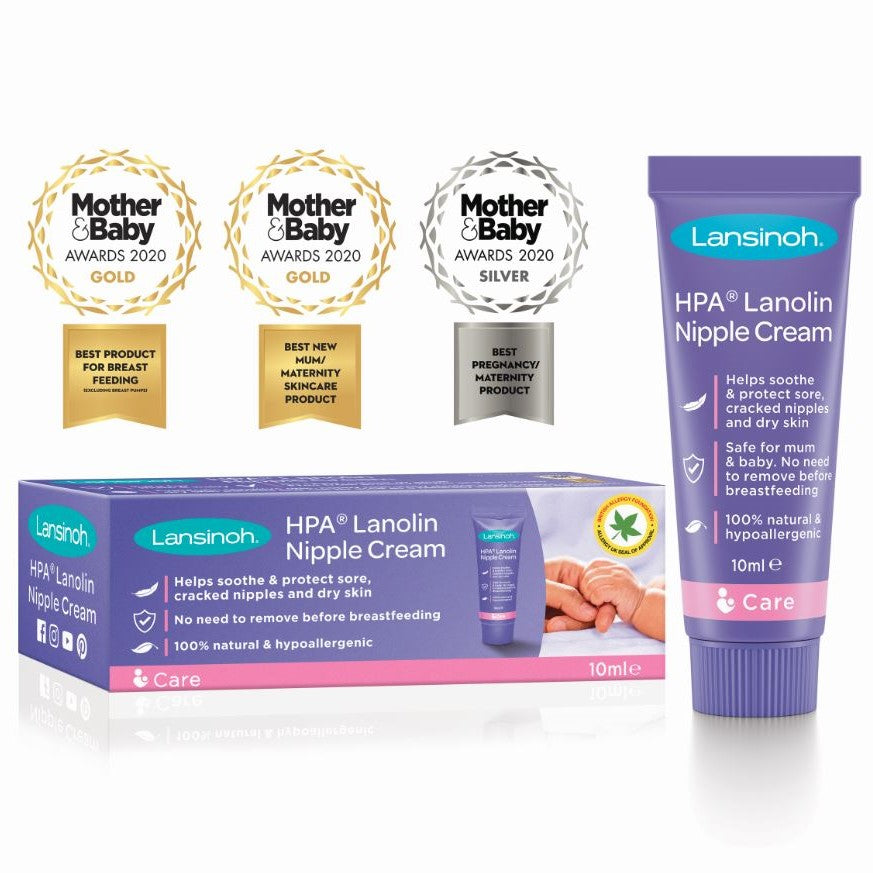 Lansinoh® HPA Lanolin Nipple Cream, 40g Tube