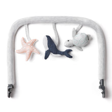 Load image into Gallery viewer, Ergobaby Evolve 3 in 1 Bouncer Toy Bar - Ocean Wonders Grey