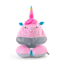 Load image into Gallery viewer, Benbat Hoodie Total Neck Support - Unicorn