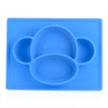 Nuby Sure Grip Mini Silicone Placemat - Blue Monkey