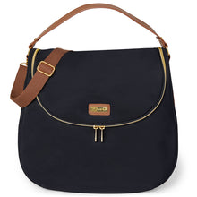Load image into Gallery viewer, Skip Hop Curve Satchel Diaper Bag - Black