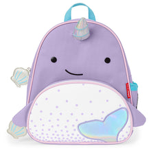 將圖片載入圖庫檢視器 Skip Hop Zoo Little Kid Backpack - Narwhal