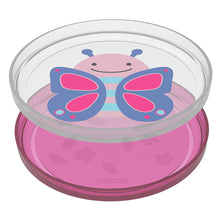 將圖片載入圖庫檢視器 Skip Hop Zoo Smart Serve Non Slip Plates - Butterfly