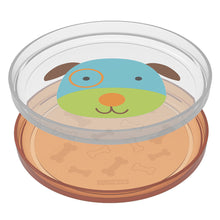 將圖片載入圖庫檢視器 Skip Hop Zoo Smart Serve Non Slip Plates - Dog