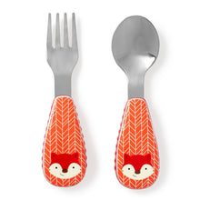 Load image into Gallery viewer, Skip Hop Zoo Utensils Fork &amp; Spoon - Fox
