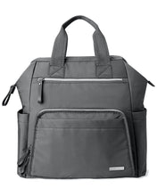 將圖片載入圖庫檢視器 Skip Hop Main Frame Wide Open Backpack - Charcoal