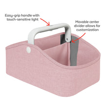 Load image into Gallery viewer, Skip Hop Nursery Style Light-Up Nappy Caddy - Pink