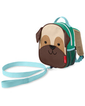 將圖片載入圖庫檢視器 Skip Hop Zoo Mini Backpack with Reins - Pug