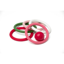 Load image into Gallery viewer, Scrunch Silicone Quoits - Pink Multi