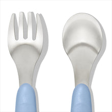 將圖片載入圖庫檢視器 OXO Tot Fork &amp; Spoon Set - Dusk
