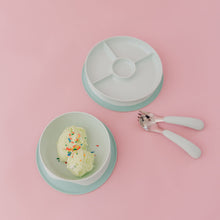 Load image into Gallery viewer, OXO Tot On-The-Go Fork And Spoon Set - Opal
