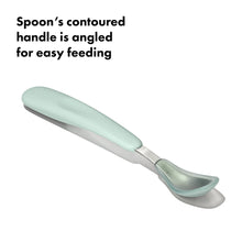 將圖片載入圖庫檢視器 OXO Tot On-The-Go Feeding Spoon - Opal
