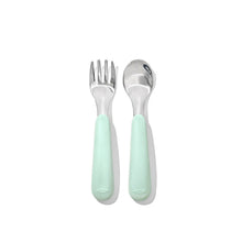 將圖片載入圖庫檢視器 OXO Tot Fork &amp; Spoon Set - Opal
