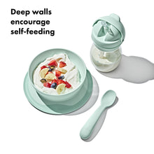 將圖片載入圖庫檢視器 OXO Tot Stick &amp; Stay Suction Bowl - Opal
