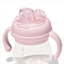 將圖片載入圖庫檢視器 OXO Tot Transitions Soft Spout Sippy Cup With Removable Handles 6oz - Blossom
