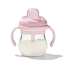 將圖片載入圖庫檢視器 OXO Tot Transitions Soft Spout Sippy Cup With Removable Handles 6oz - Blossom
