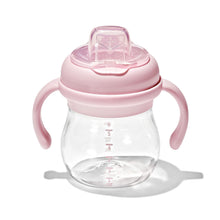 將圖片載入圖庫檢視器 OXO Tot Transitions Soft Spout Sippy Cup With Removable Handles 6oz - Blossom
