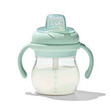 將圖片載入圖庫檢視器 OXO Tot Transitions Soft Spout Sippy Cup With Removable Handles 6oz - Opal
