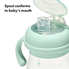 將圖片載入圖庫檢視器 OXO Tot Transitions Soft Spout Sippy Cup With Removable Handles 6oz - Opal
