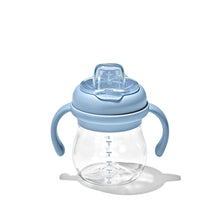 將圖片載入圖庫檢視器 OXO Tot Transitions Soft Spout Sippy Cup With Removable Handles 6oz - Dusk
