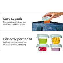 將圖片載入圖庫檢視器 OXO Tot Baby Blocks Freezer Storage Containers 60ml - Opal
