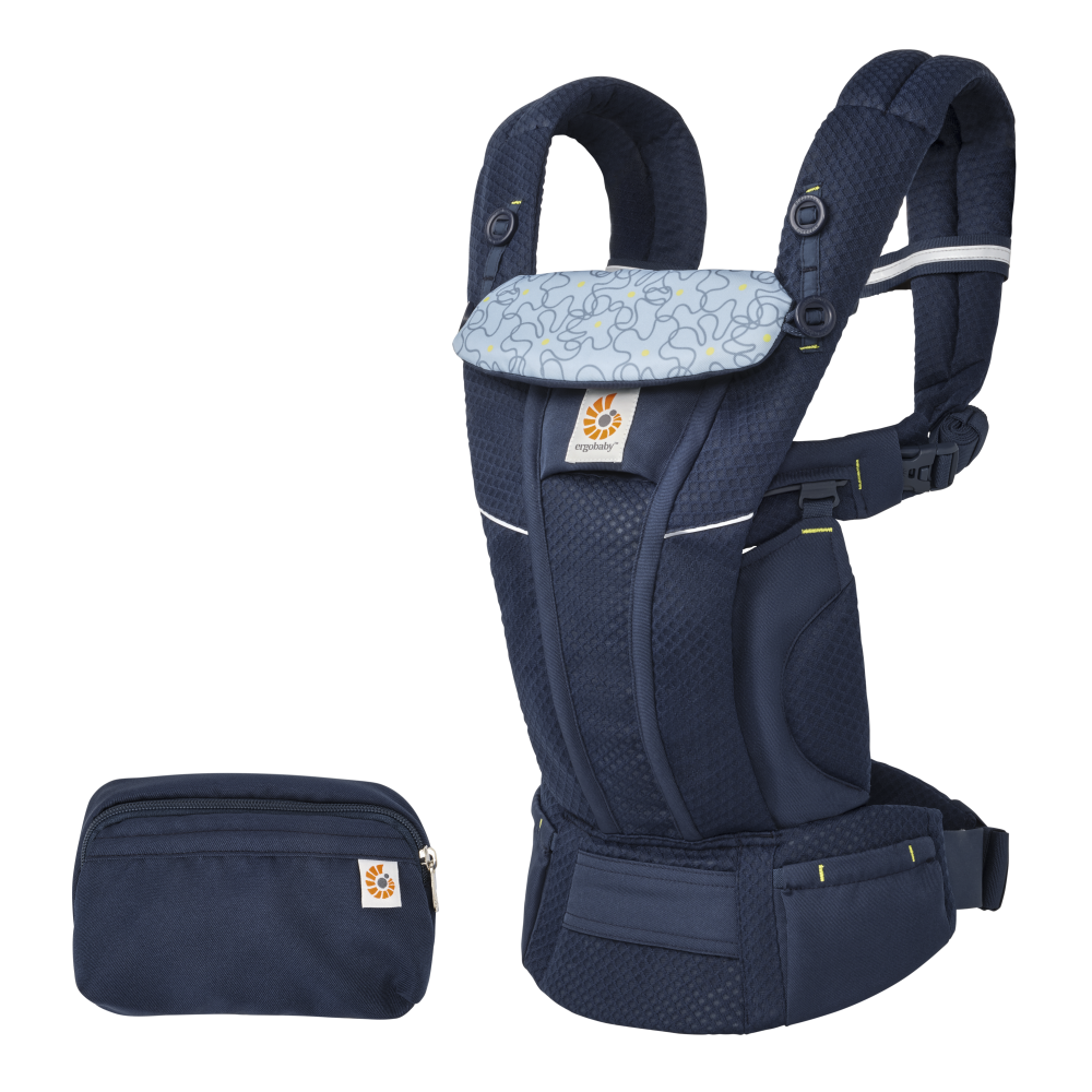 Ergobaby Omni Breeze Baby Carrier Cool Blue