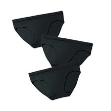 將圖片載入圖庫檢視器 Bravado Designs Mid-Rise Seamless Panty - Sustainable - Black M/L
