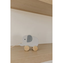 將圖片載入圖庫檢視器 Bubble Wooden Elephant Pull Along Toy
