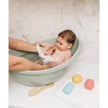 將圖片載入圖庫檢視器 Bubble Cuddle Bath with Bath Seat - Sage
