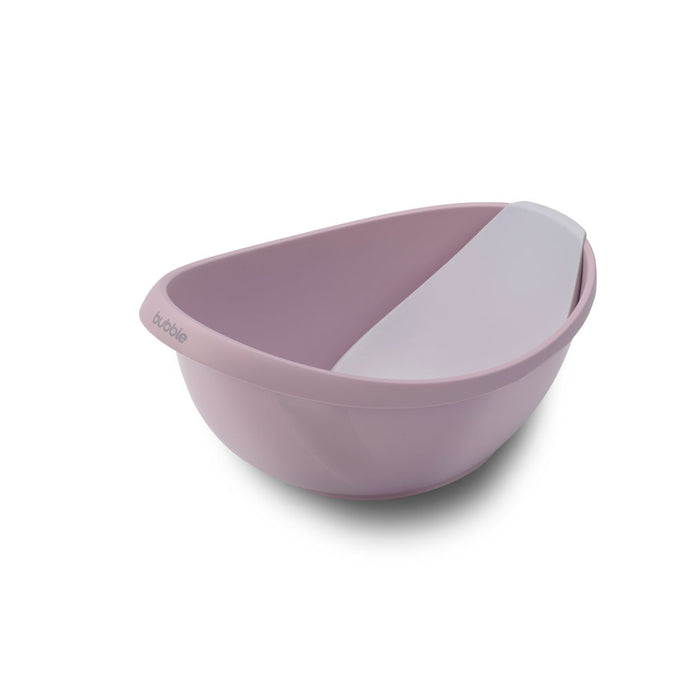 Bubble Cuddle Bath with Newborn Support Insert - Lilac
