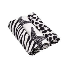 將圖片載入圖庫檢視器 Etta Loves Sensory Muslins 3 Pack - Animal Print
