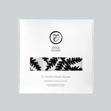 將圖片載入圖庫檢視器 Etta Loves XL Sensory Muslin Swaddle - Fern

