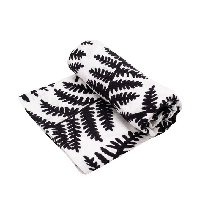 Etta Loves XL Sensory Muslin Swaddle - Fern