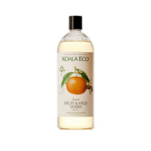 Load image into Gallery viewer, Koala Eco Natural Fruit &amp; Vegetable Wash Mandarin Essential Oil - 1L Refill
