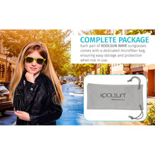 Load image into Gallery viewer, Koolsun Wave Kids Sunglasses - Bleached Aqua 3-10 yrs
