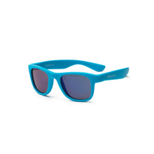 將圖片載入圖庫檢視器 Koolsun Wave Kids Sunglasses - Neon Blue 1-5 yrs
