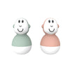 Matchstick Monkey Bathtime Wobblers - Mint Green & Dusty Pink