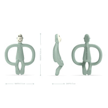 將圖片載入圖庫檢視器 Matchstick Monkey Original Teething Toy &amp; Gel Applicator - Mint Green
