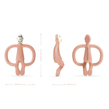 Load image into Gallery viewer, Matchstick Monkey Original Teething Toy &amp; Gel Applicator - Dusty Pink
